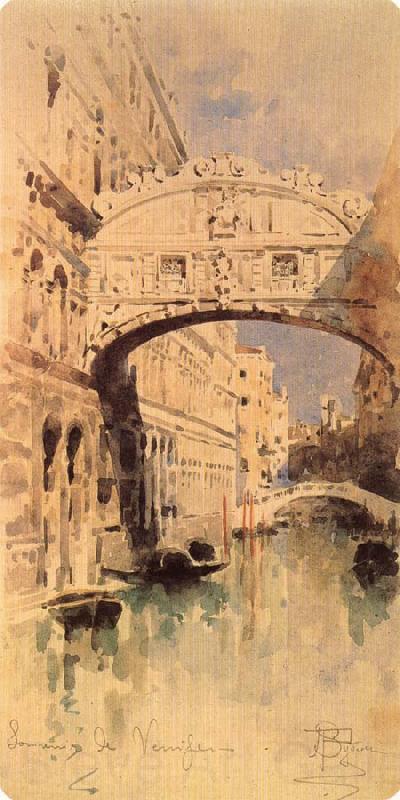 Mikhail Vrubel Venice:The Bridge of Sighs